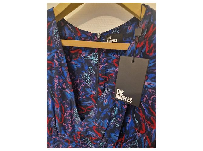 Gemustertes Kleid The Kooples Mehrfarben - Ansicht 6