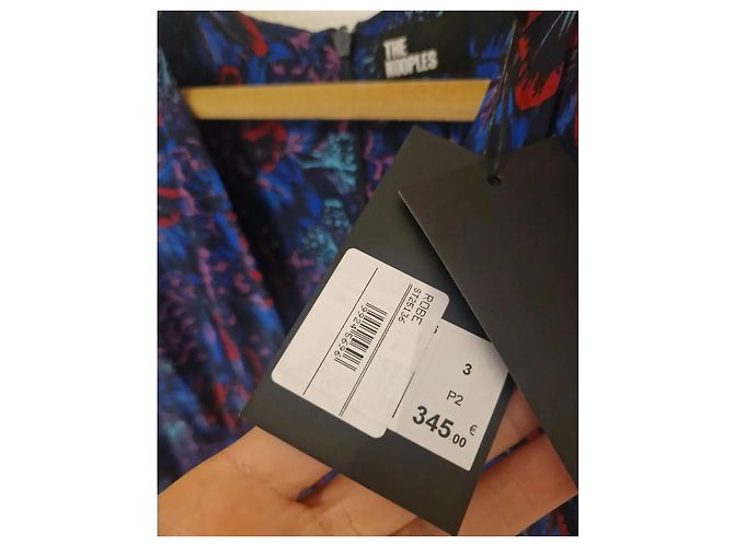 Gemustertes Kleid The Kooples Mehrfarben - Ansicht 7
