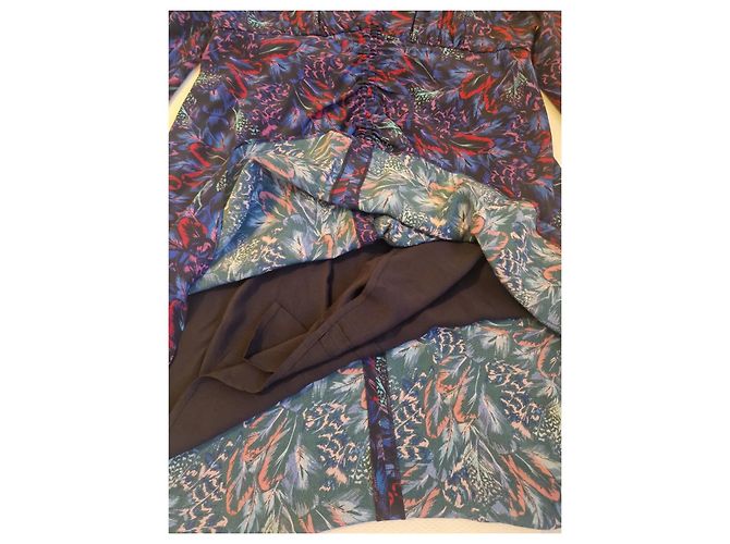 Gemustertes Kleid The Kooples Mehrfarben - Ansicht 8