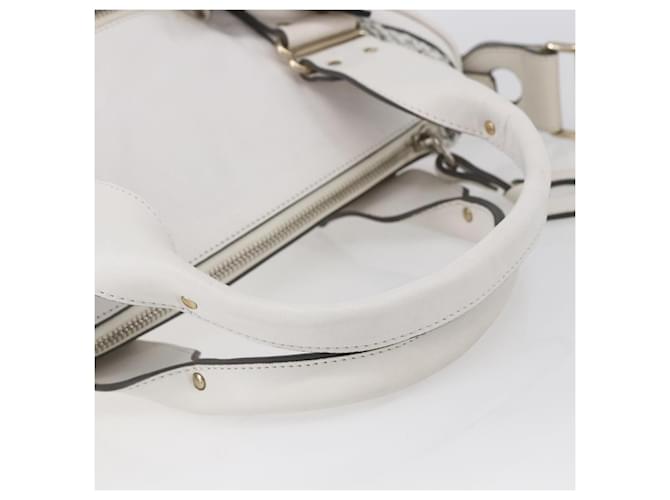 Chloé Pelle Vintage Bianco - vista 7