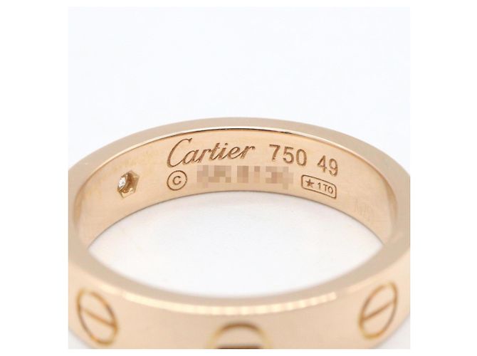 Cartier Mini Love Band Ring Golden - Ansicht 4