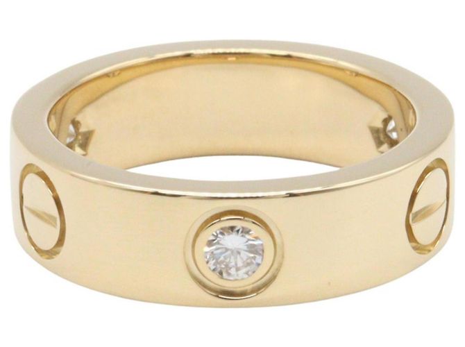 Anello Love in oro giallo 18K e diamanti Cartier D'oro - vista 2