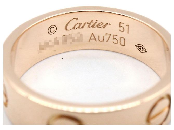 Anello Love di Cartier in oro rosa 18K D'oro - vista 3