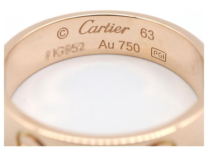 Anello Love in oro rosa 18K Cartier D'oro - vista 3