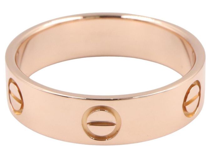 Anello Love in oro rosa 18K Cartier D'oro - vista 2