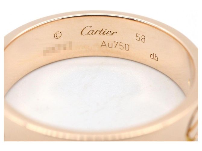 Anello Love di Cartier in oro rosa 18K D'oro - vista 3