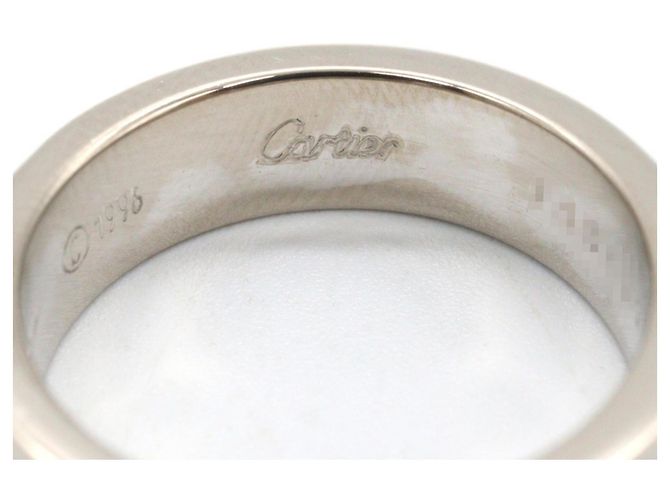 Cartier Love Ring aus 18K Weißgold Silber - Ansicht 3