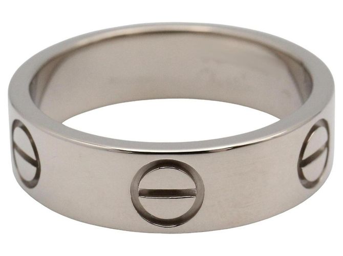 Cartier Love Ring aus 18K Weißgold Silber - Ansicht 3