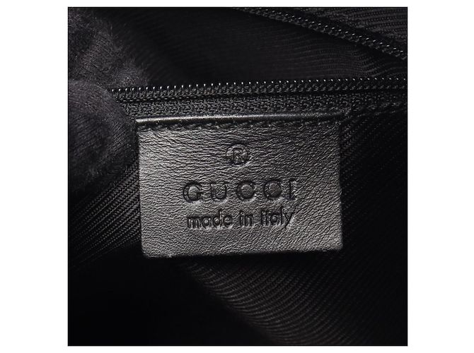 Borsa Tote Gucci GG Canvas nera Nero - vista 4