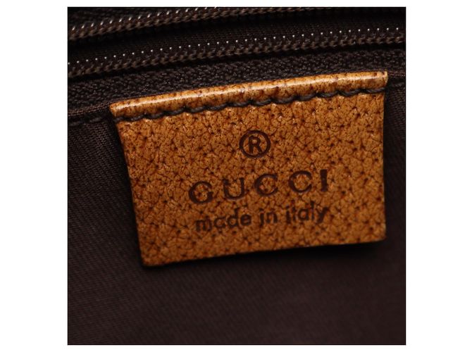 Borsa Tote Gucci GG Canvas Marrone Beige - vista 4