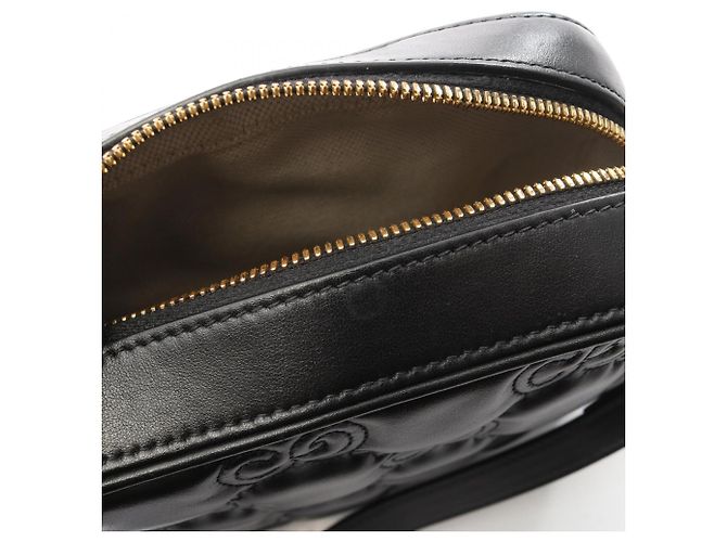 Piccola borsa a tracolla Gucci GG Matelassé Nero - vista 7
