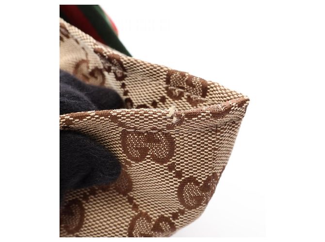 Gucci GG Pattern Sherry Line Tote Bag - view 7