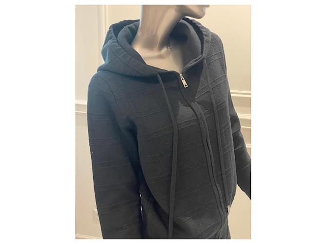 Dior Monogramm Strick-Trainingsanzug Set Schwarz - Ansicht 2