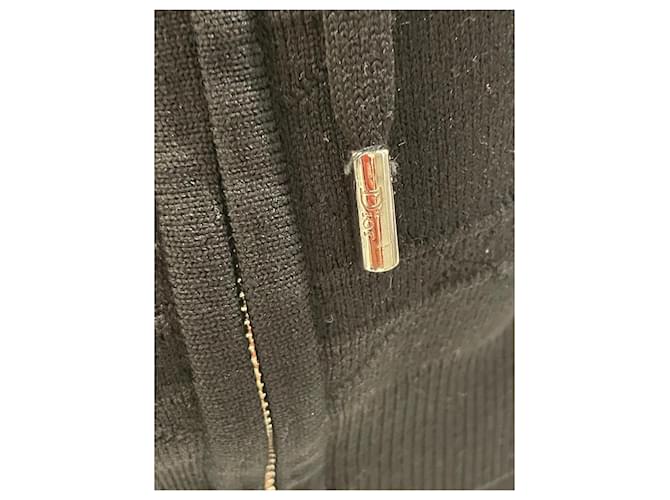 Dior Monogramm Strick-Trainingsanzug Set Schwarz - Ansicht 3