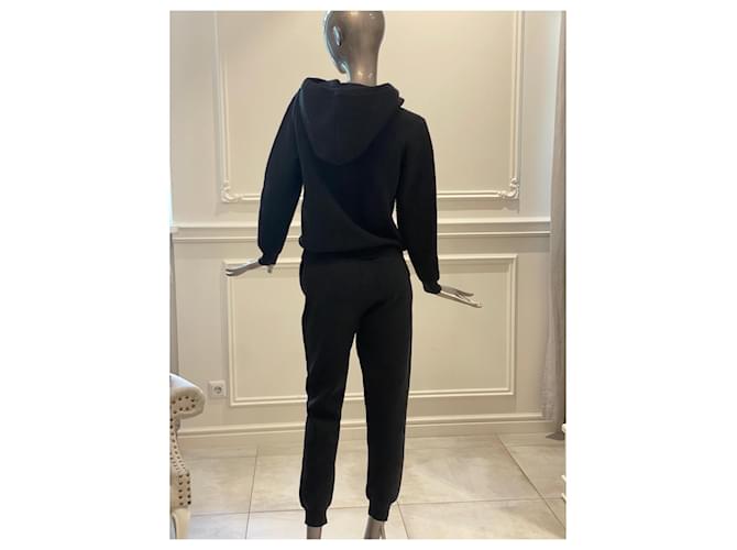 Dior Monogramm Strick-Trainingsanzug Set Schwarz - Ansicht 6