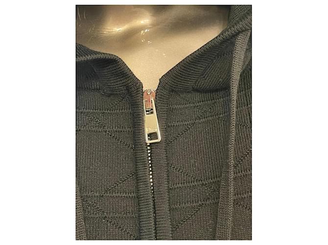 Dior Monogramm Strick-Trainingsanzug Set Schwarz - Ansicht 7