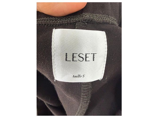 Autre Marque Leset Leggings con estribo marrón Negro - vista 3