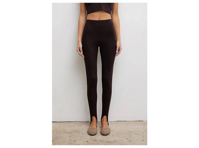 Autre Marque Leset Leggings con estribo marrón Negro - vista 5