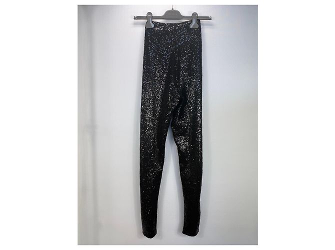 Autre Marque Commando Leggings de lentejuelas negro - vista 3