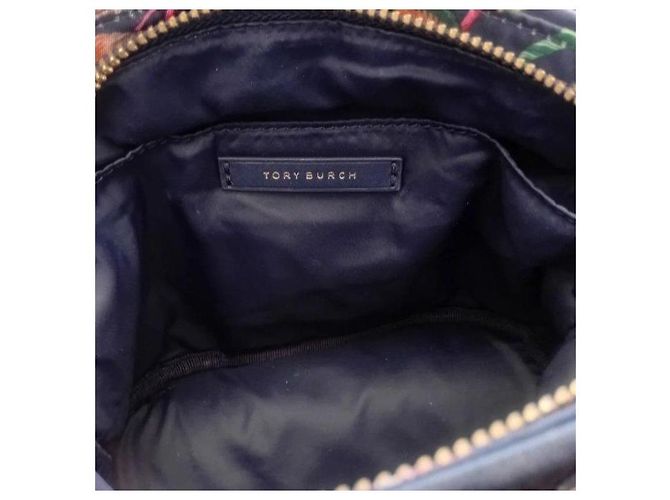 Tory Burch Neceser estampado floral Multicolor Azul oscuro - vista 5