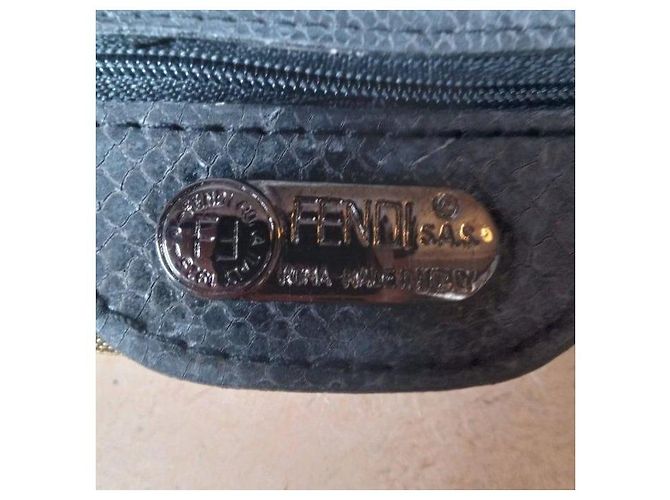 Borsa Tote Fendi con perline geometriche Nero Bianco Rosso Grigio - vista 8