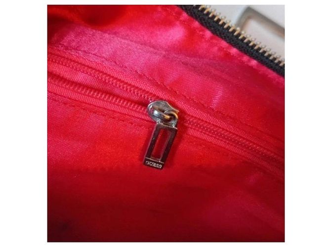 Guess Monogram Schultertasche Schwarz - Ansicht 8