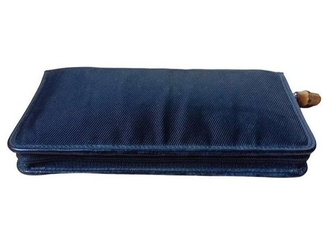 Cartera Gucci Bamboo con cierre de cremallera Negro - vista 6