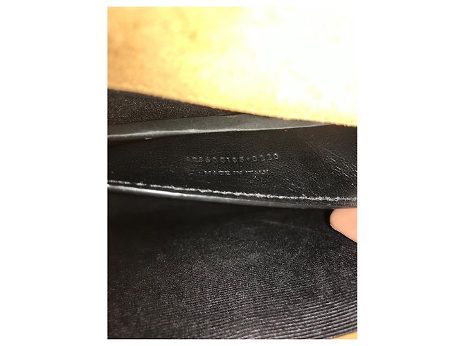Borsa Saint Laurent in scamosciato marrone - vista 8