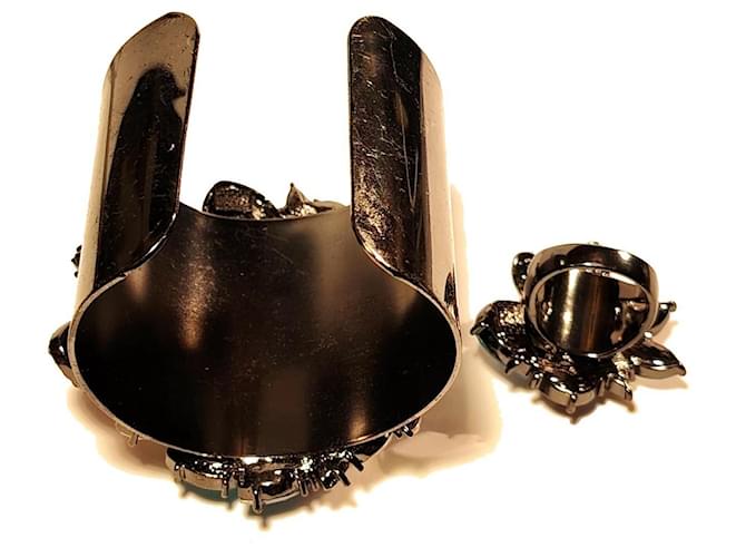 Erickson Beamon Rocks Statement Set Armreif und Ring Multicolour Mehrfarben - Ansicht 6
