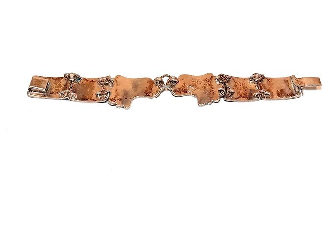 Bracciale Mexicana Argento 925 e Turchese Motivo Uccello - vista 6