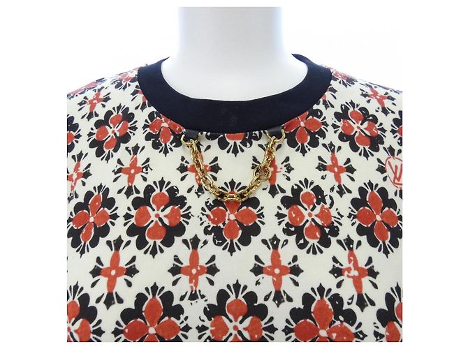 Louis Vuitton Cotton T Shirt Black Red Beige - view 6