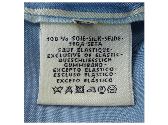 Hermès Hermes L'INSTRUCTION DU ROY ZOOM Twillene Pants Blu - vista 3