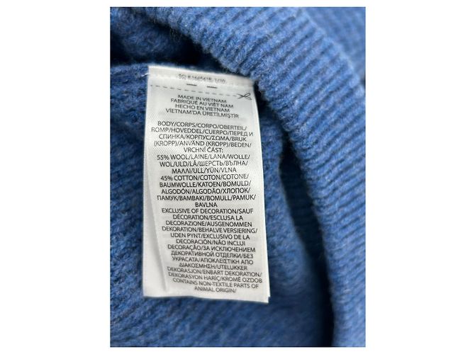 Polo Ralph Lauren Wollpullover Blau M - Ansicht 4