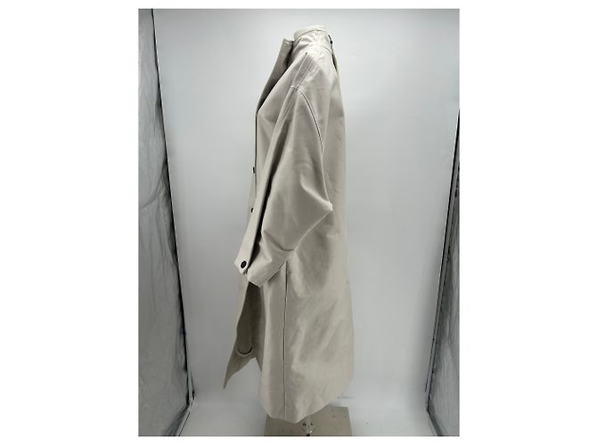 Gabardina de algodón gris Soeur - vista 3