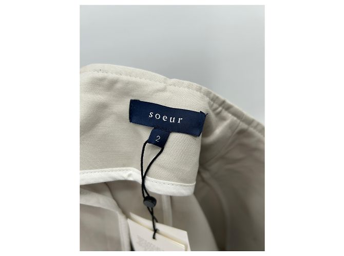 Gabardina de algodón gris Soeur - vista 5