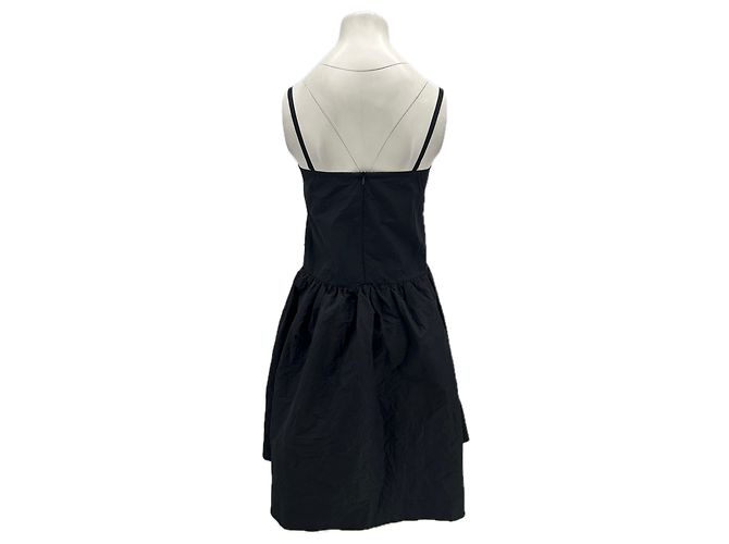 Autre Marque Vestido de algodón negro SUSUMU - vista 2