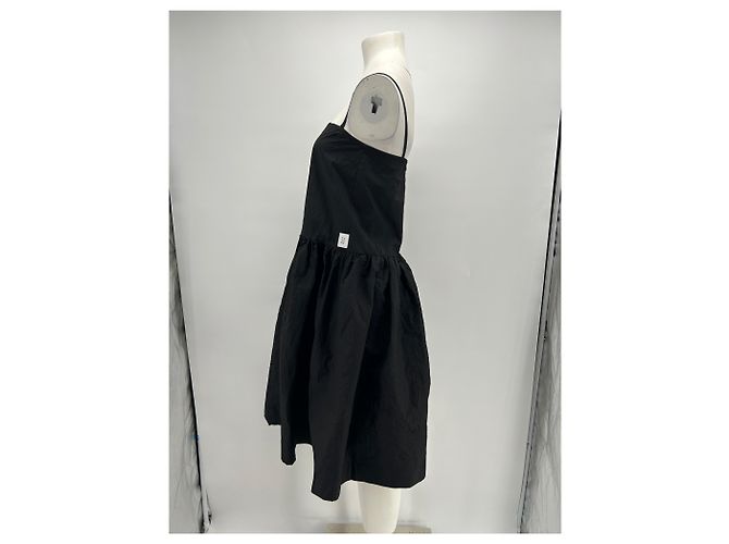 Autre Marque Vestido de algodón negro SUSUMU - vista 3