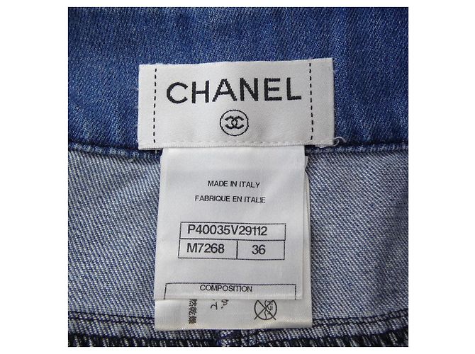 Timeless Gonna Chanel Blu - vista 4