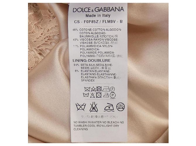 Dolce & Gabbana Abrigo Dolce&Gabbana Rosa - vista 3