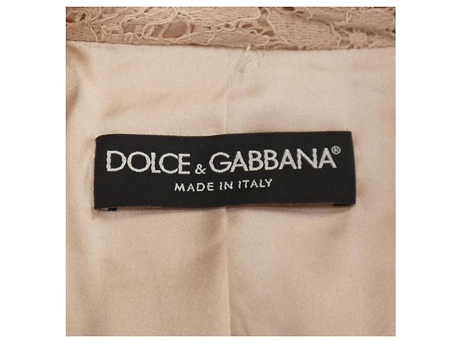 Dolce & Gabbana Abrigo Dolce&Gabbana Rosa - vista 4