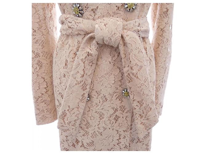 Dolce & Gabbana Abrigo Dolce&Gabbana Rosa - vista 7
