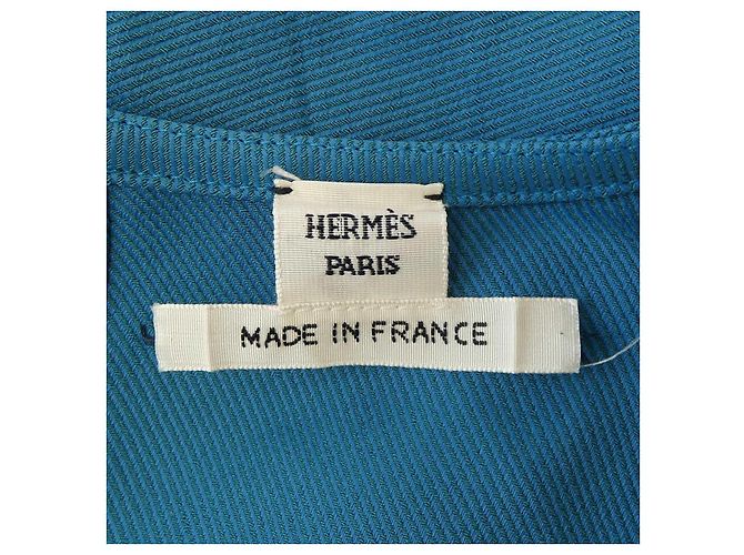 Hermès Top de punto Hermes Verde - vista 4