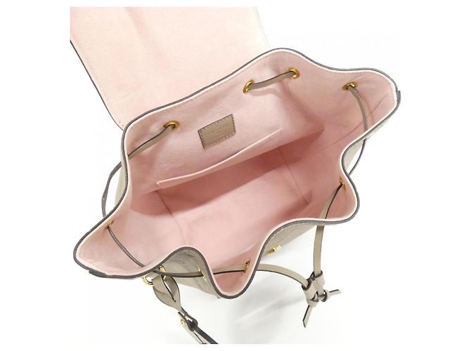 Louis Vuitton Monogram Empreinte Rucksack Beige - Ansicht 8