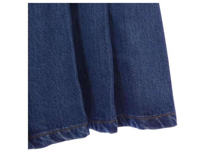 Minifalda vaquera Miu Miu Azul - vista 6