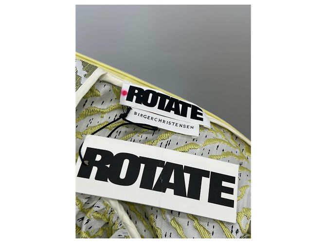 Rotate Jacquard Kleid Grün - Ansicht 6