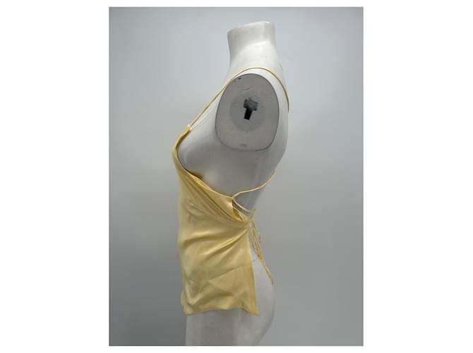 Autre Marque Top de seda amarillo HARMUR - vista 3