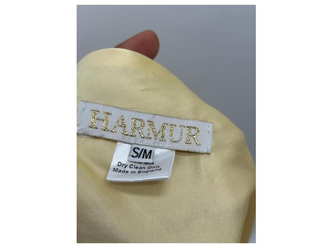 Autre Marque Top de seda amarillo HARMUR - vista 5