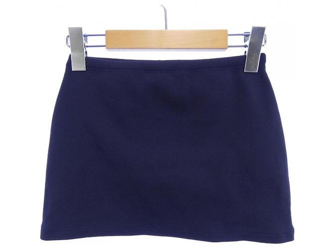 Minifalda de nylon Miu Miu Azul - vista 2