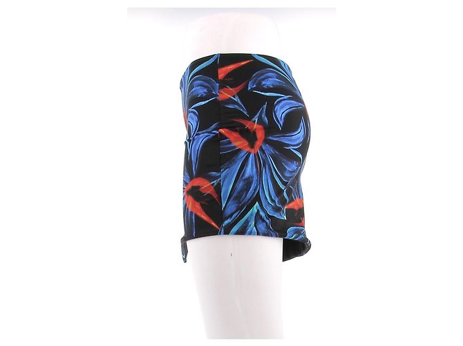 Autre Marque Falda con estampado floral azul LOUISA BALLOU - vista 3