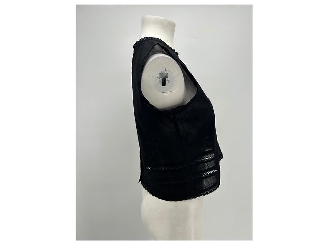 Autre Marque Top negro de algodón LEVETE ROOM M - vista 4